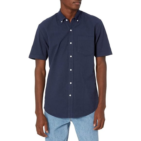 Amazon Essentials Other - NWT Essentials Men's Regular-Fit Short-Sleeve Pocket Oxford Shirt Size XXL